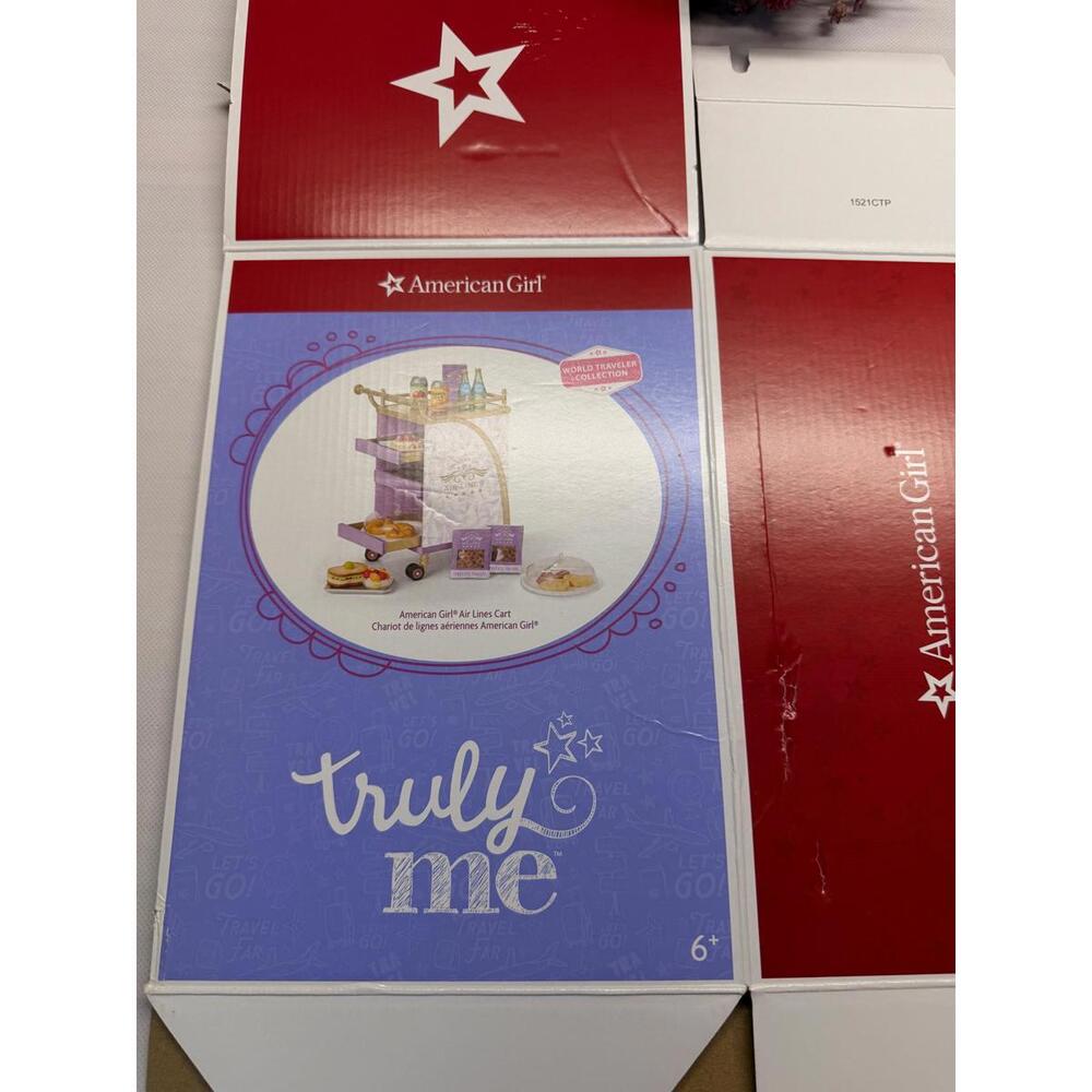 American Girl EMPTY BOX American Girl Airlines Cart